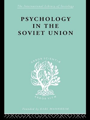 cover image of Psychology in the Soviet Union Ils 272